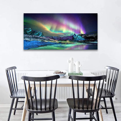 Northern Lights Canvas Wall Art