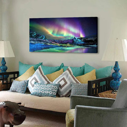 Northern Lights Canvas Wall Art