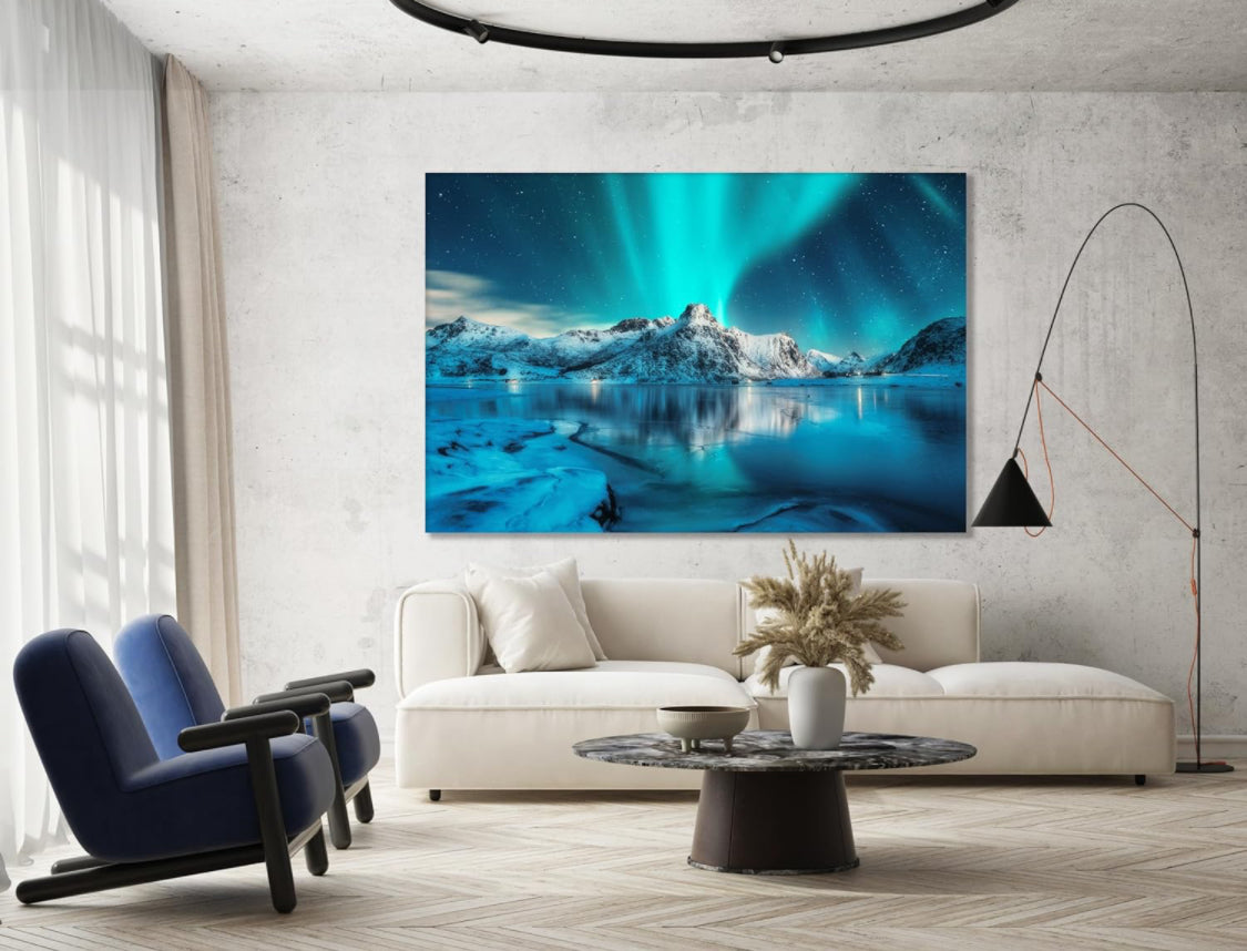 24”x16”  Nature Canvas Wall Art on Solid Wood Frame -