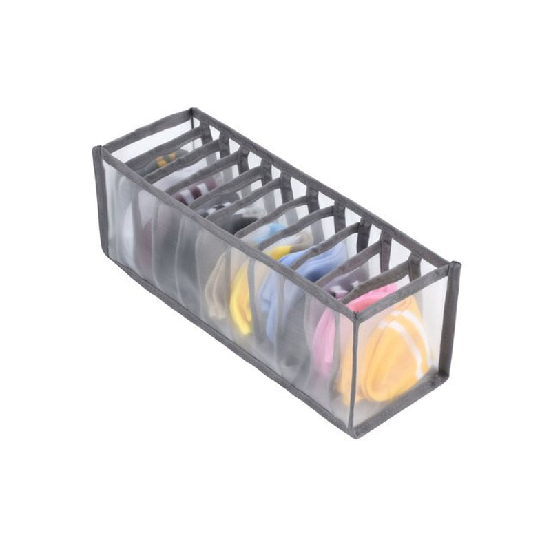 Closet Organizer for Underwear Socks Home Cabinet Divider Storage Box Storage Organizer for Clothes Foldable Drawer Organizer