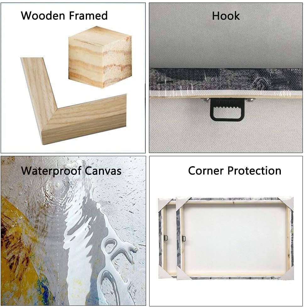 3 Pieces Green Blue Aurora Wall Art Northern Light Canvas Prints on Picture Aurora Borealis Nature Starry Scenery Landscape Painting Modern Wall Decor for Home Bathroom Bedroom Ready to Hang