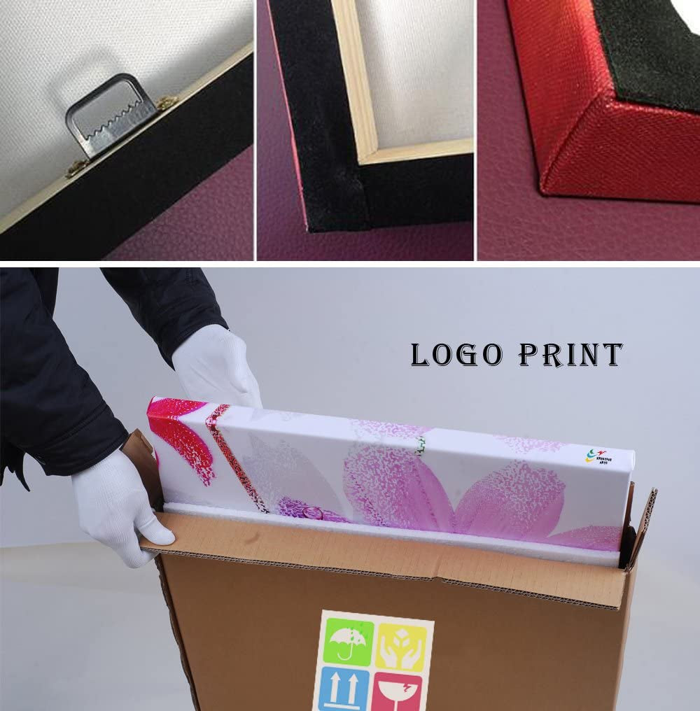 - Green Modern Aurora Borealis Iceland Landscape Northern Light Canvas Prints Picture Painting Framed Ready to Hang 12X16Inchx3Pcs